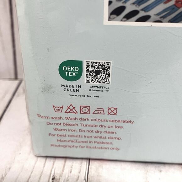 NEW Cath Kidston Queen Sheet Set 4pc London Guards Print 100% Cotton 200 Thread - Picture 9 of 10